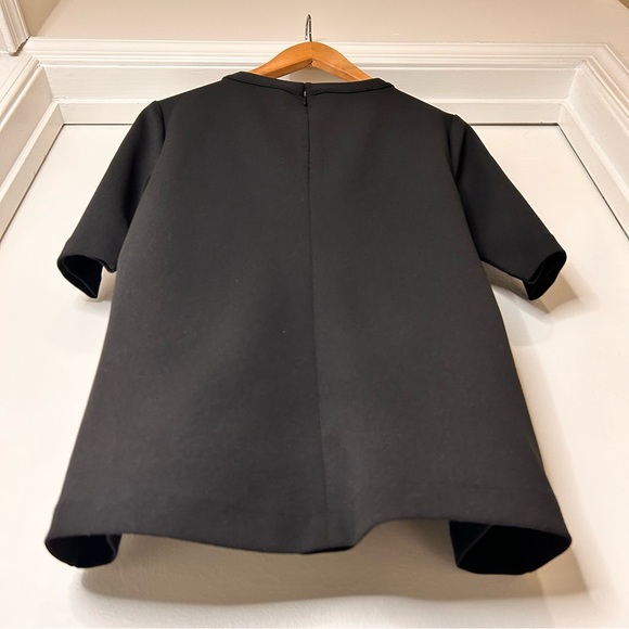 Ann Taylor Black Bow Blouse - Size Medium - Picture 6 of 10